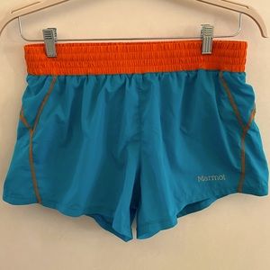 Marmot lined athletic shorts